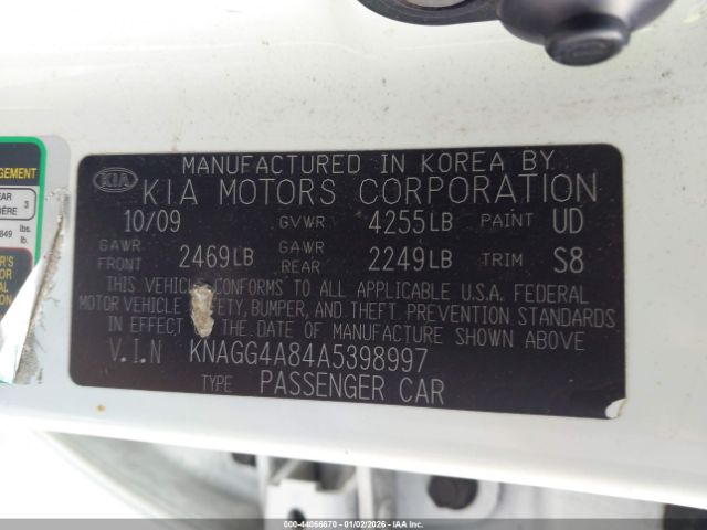 Kia Optima Lx Image 3