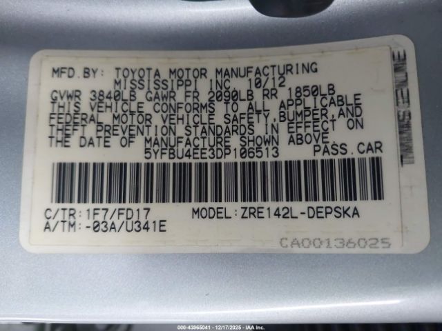 Toyota Corolla S Image 6