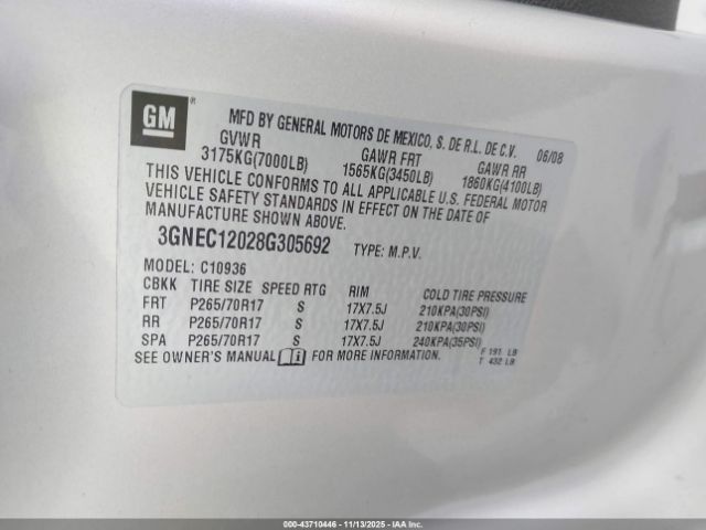 Chevrolet Avalanche 1500 Ls Image 12