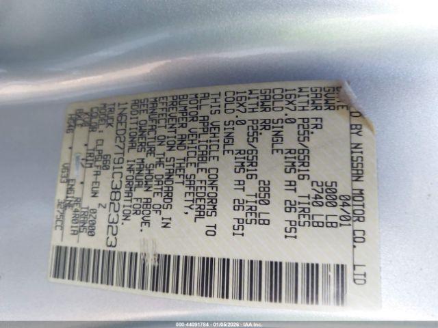 Nissan Frontier Se-v6 Image 9