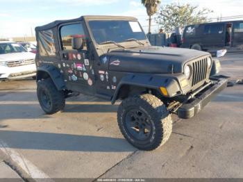  Salvage Jeep Wrangler