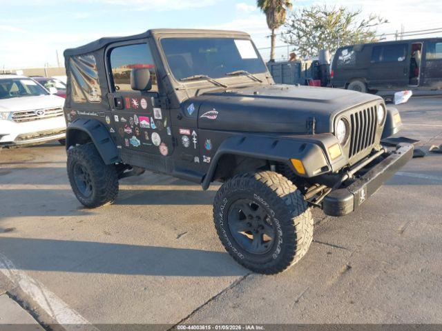  Salvage Jeep Wrangler