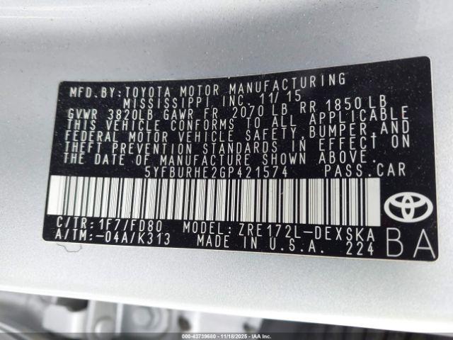 Toyota Corolla S Plus Image 3