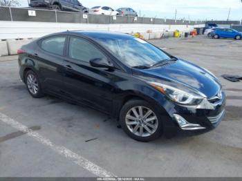  Salvage Hyundai ELANTRA