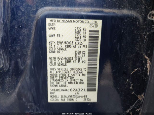 Nissan Pathfinder Le Image 11