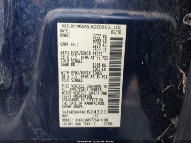 Nissan Pathfinder Le Image 11