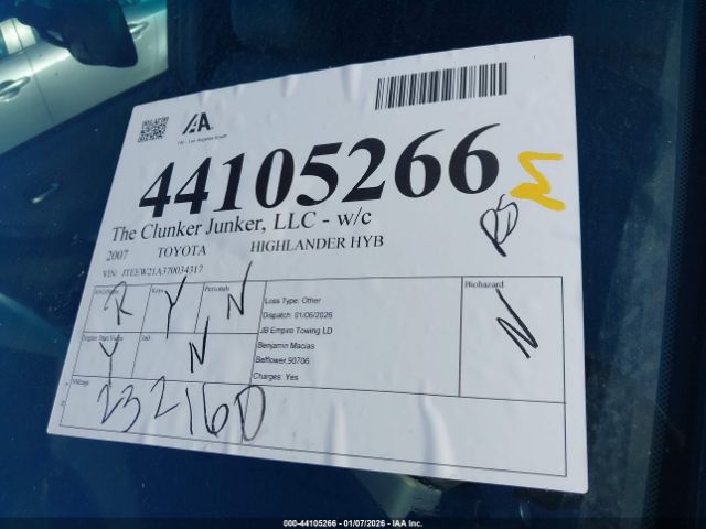 Toyota Highlander Limited V6 Image 10