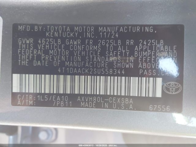 Toyota Camry Se Image 13