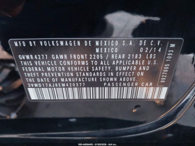 Volkswagen Jetta 1.8t Se Image 6