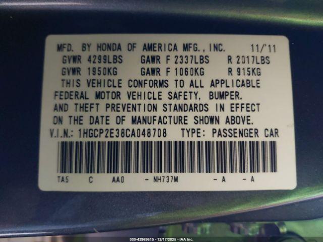 Honda Accord 2.4 Lx Image 2