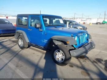  Salvage Jeep Wrangler