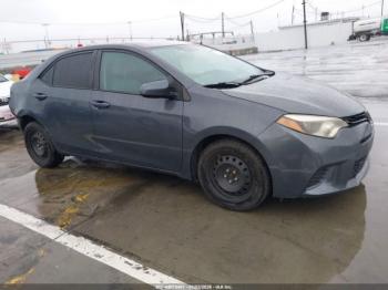  Salvage Toyota Corolla