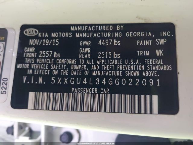 Kia Optima Ex Image 8