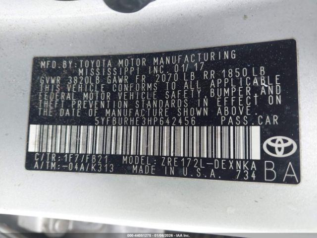 Toyota Corolla Le Image 2