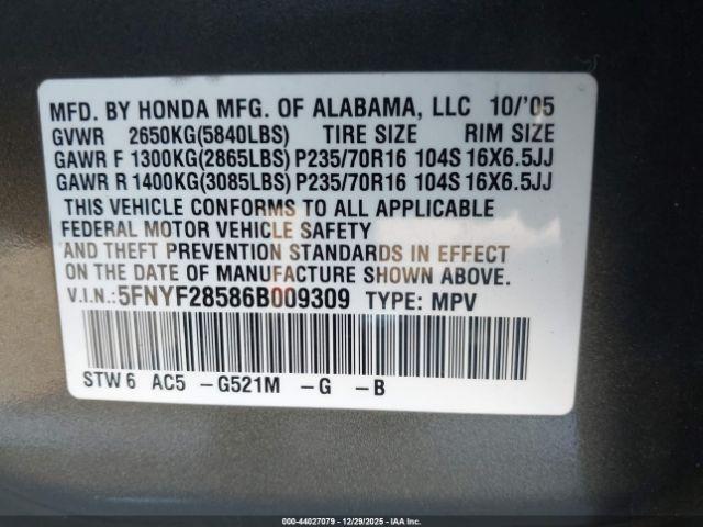 Honda Pilot Ex-l Image 6