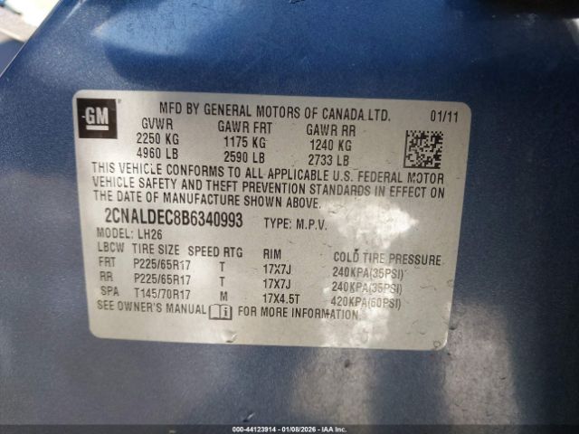 Chevrolet Equinox 1lt Image 6