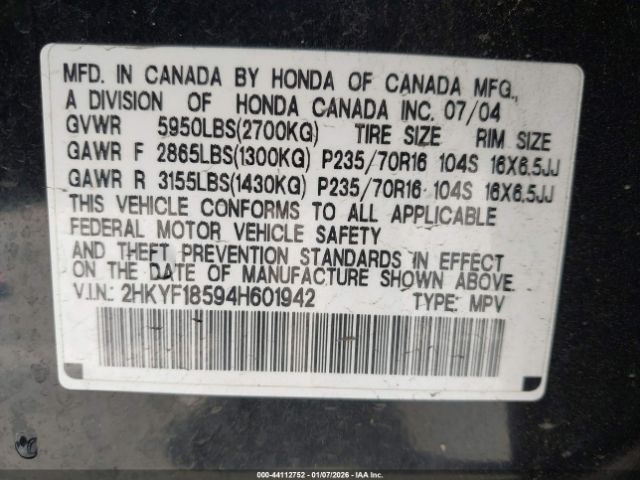 Honda Pilot Ex-l Image 12