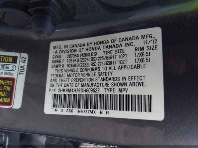 Honda CR-V Ex-l Image 9