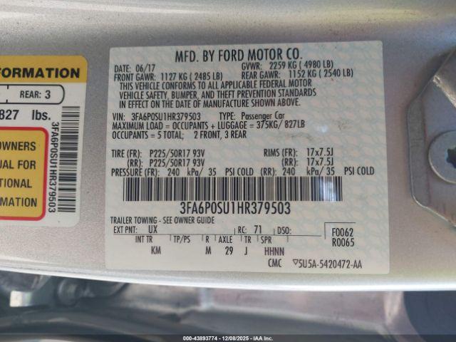 Ford Fusion Titanium Image 7